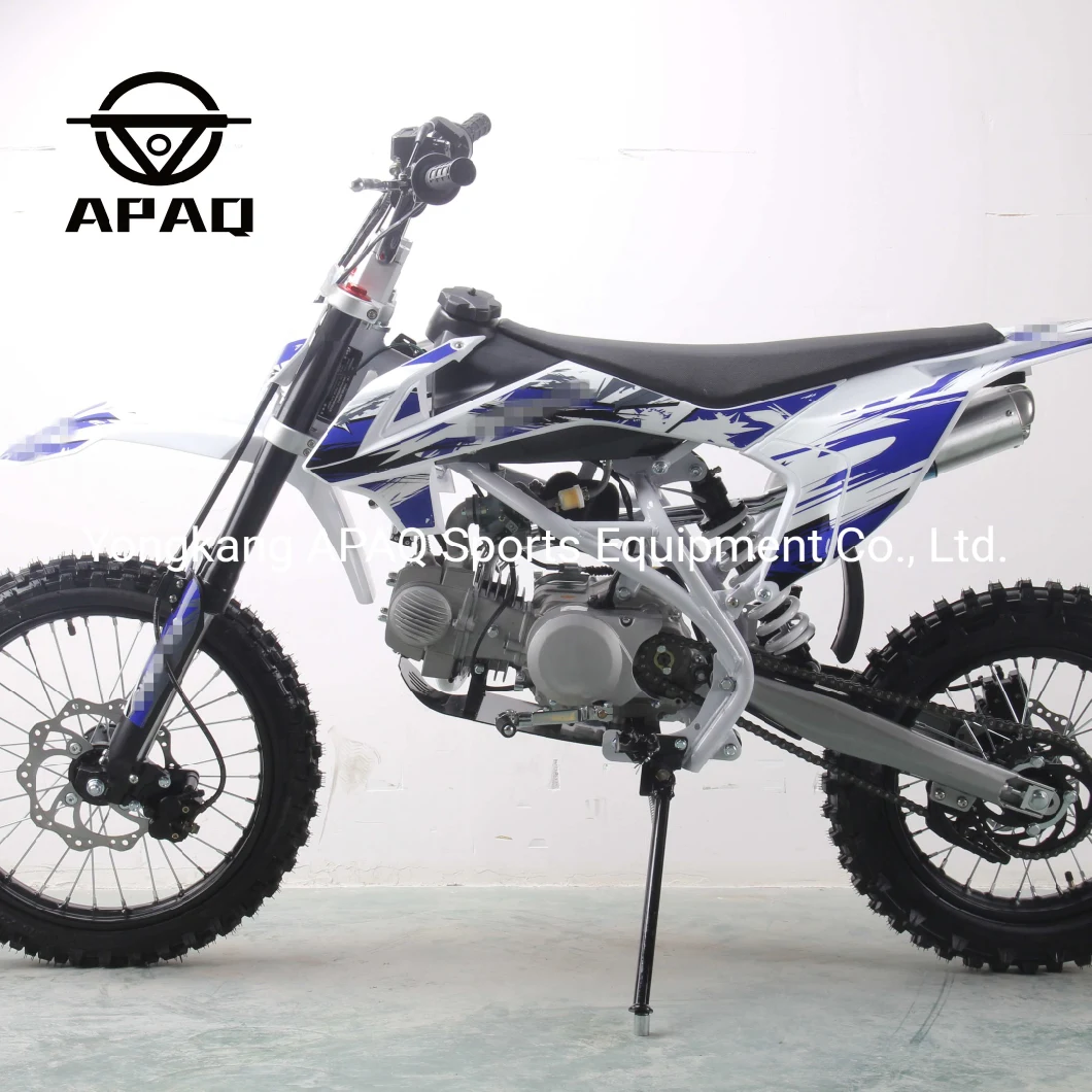 Apaq 125cc Dirt Bikes Pit Bike Wit Big Size Tyre for Sale Cheap with CE/EPA